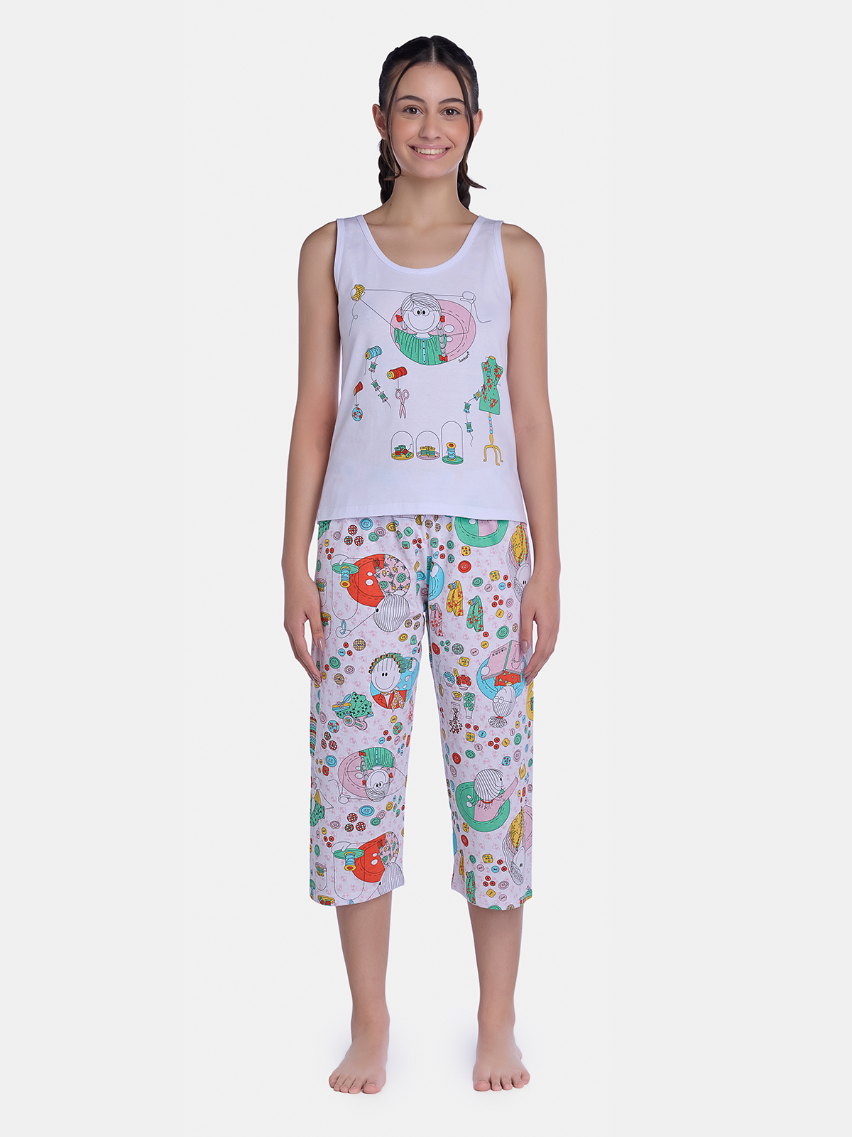 Pijama Regata e Corsário
