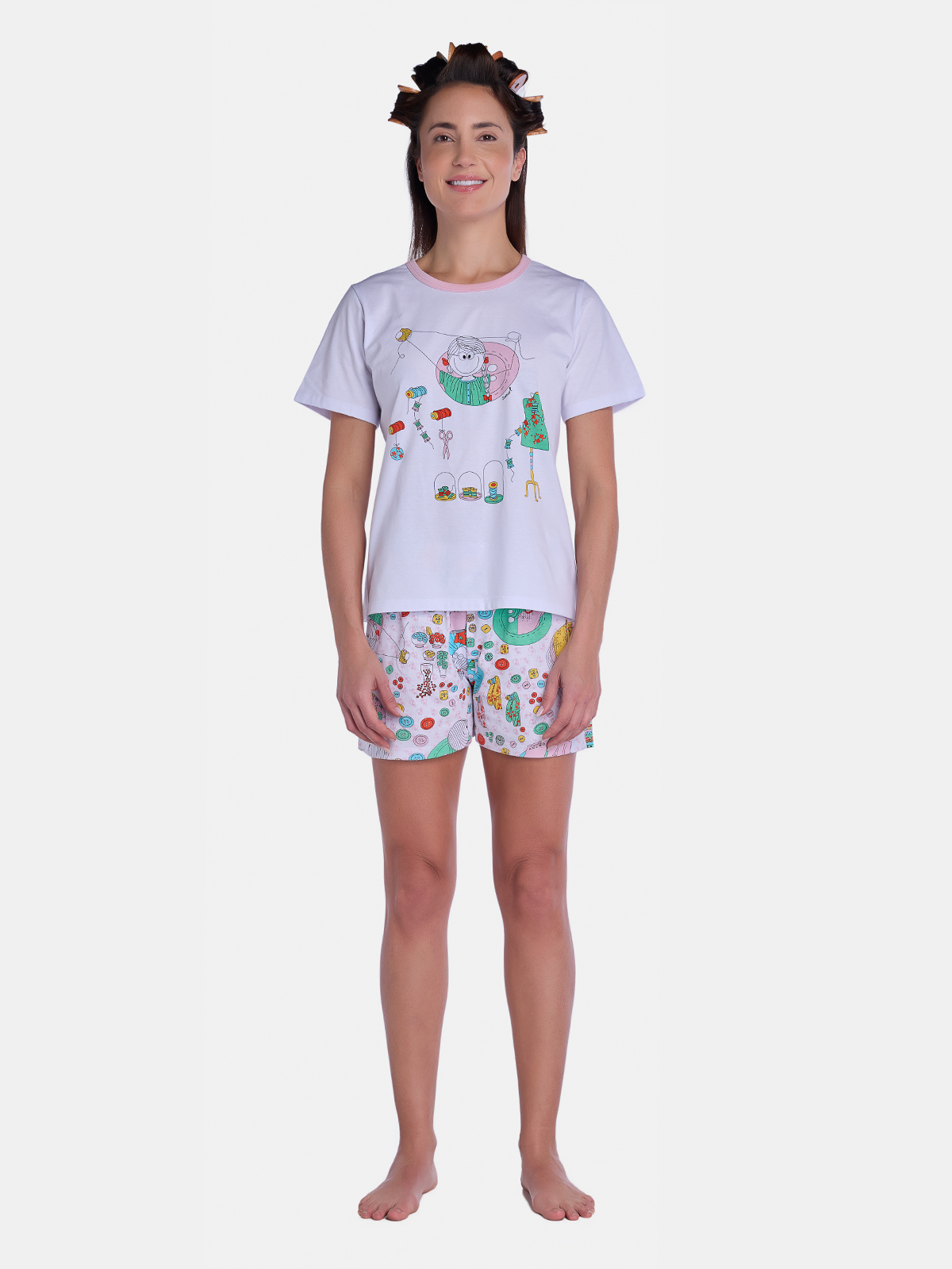 Pijama Camisete e Short