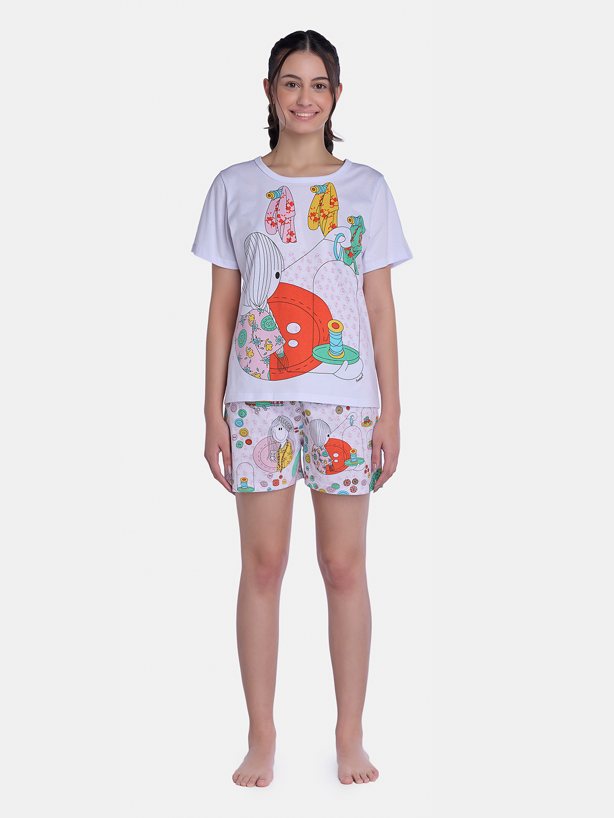 Pijama Camisete e Short