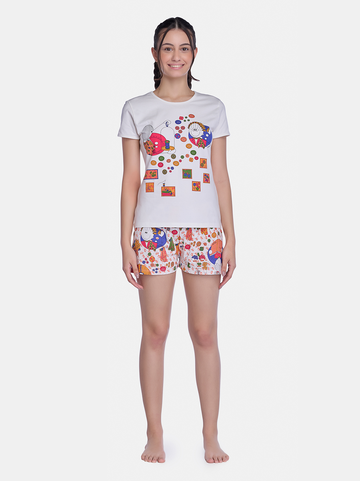 Pijama Baby-look e Short