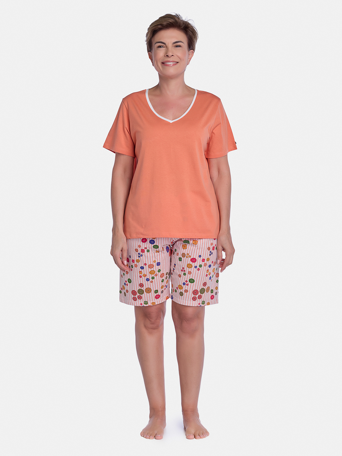 Pijama Camisete e Bermuda
