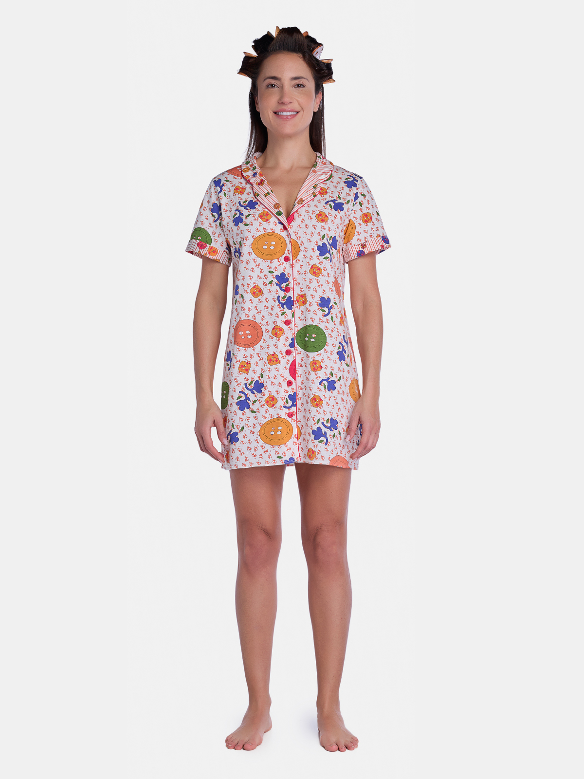 Camisão Manga Curta