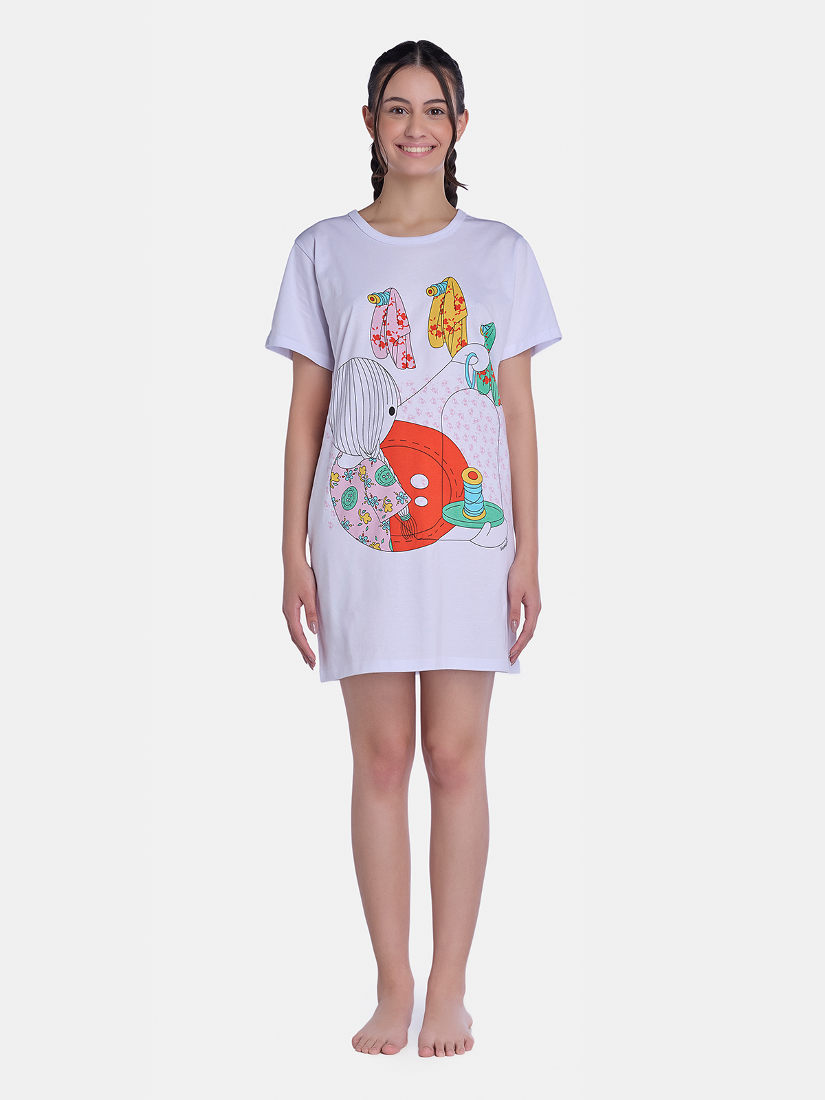 Camisão Manga Curta