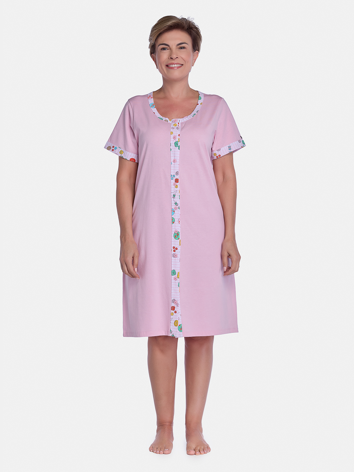 Camisão Manga Curta