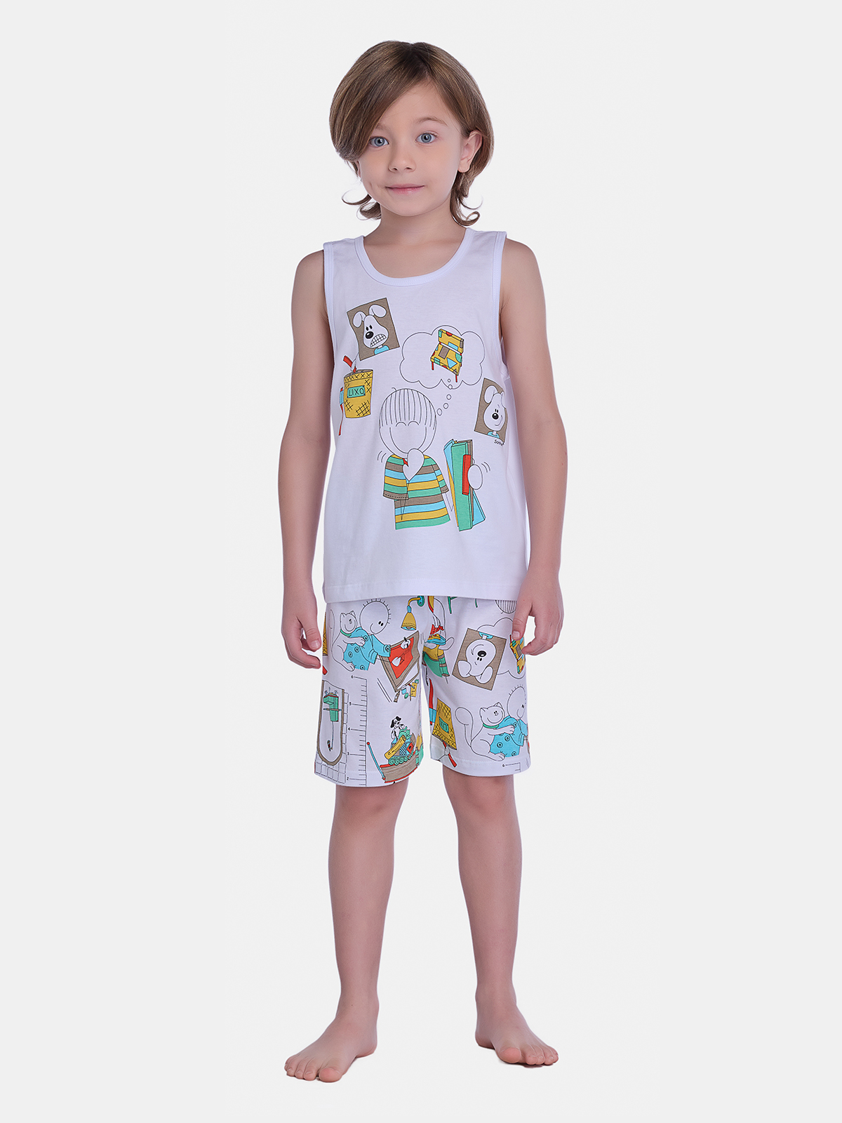 Pijama Regata e Bermuda