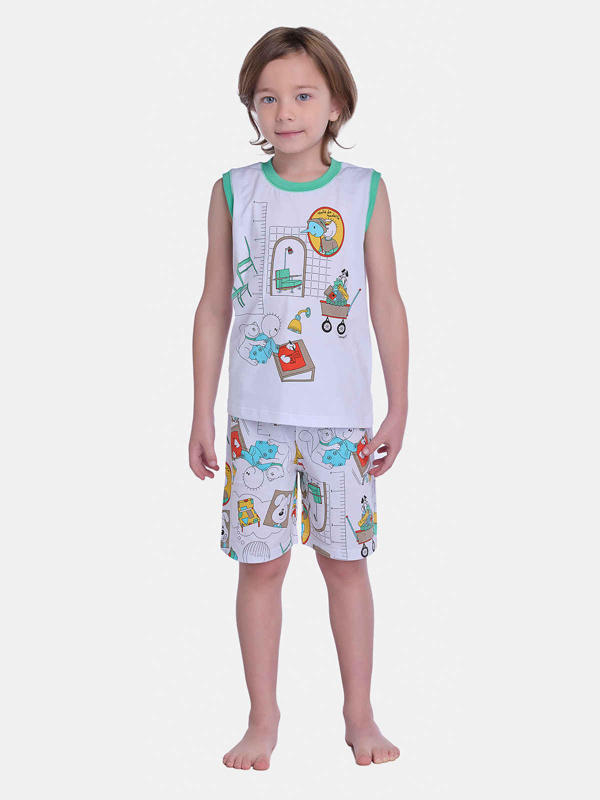 Pijama Regata e Bermuda
