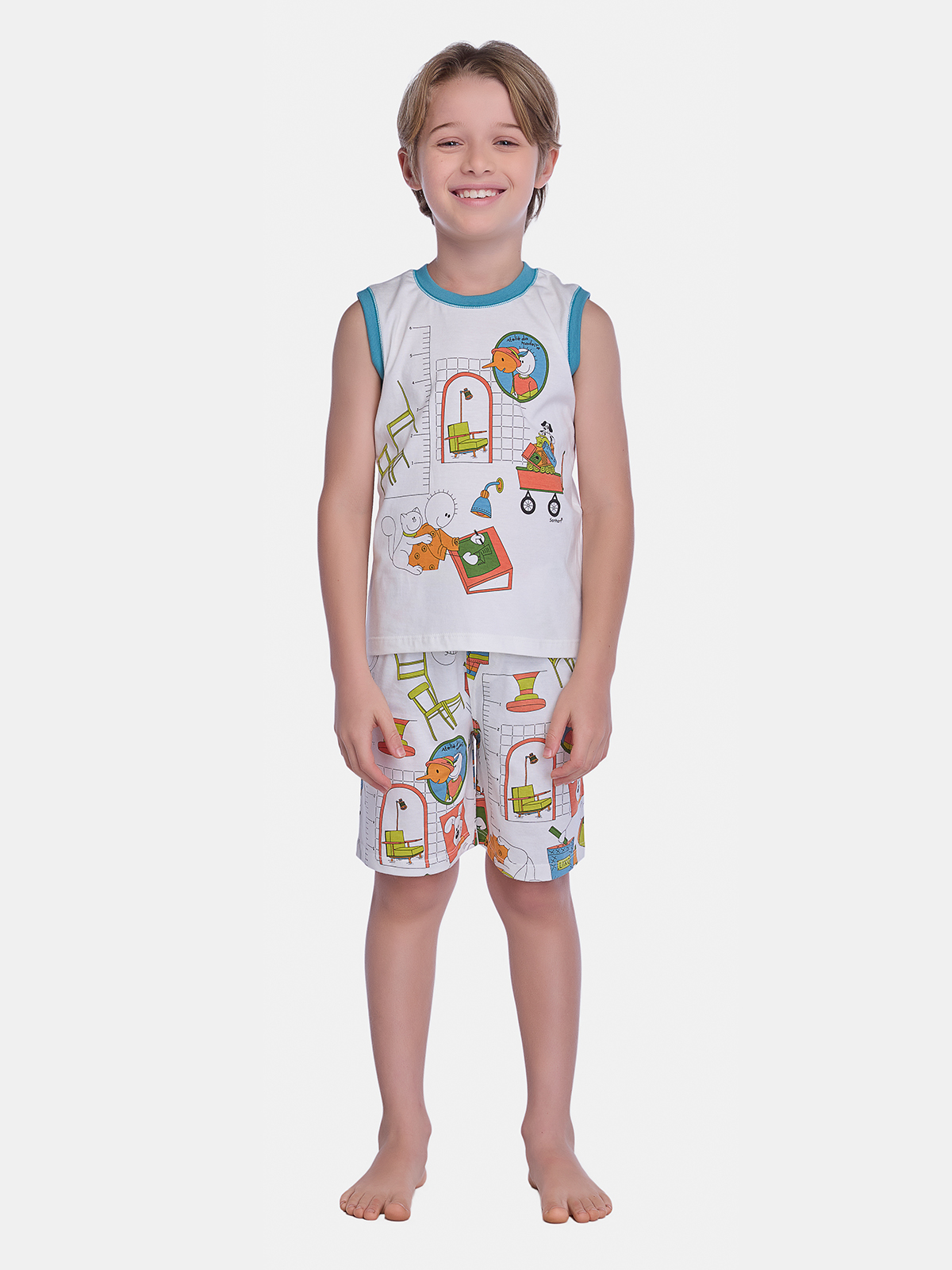 Pijama Regata e Bermuda