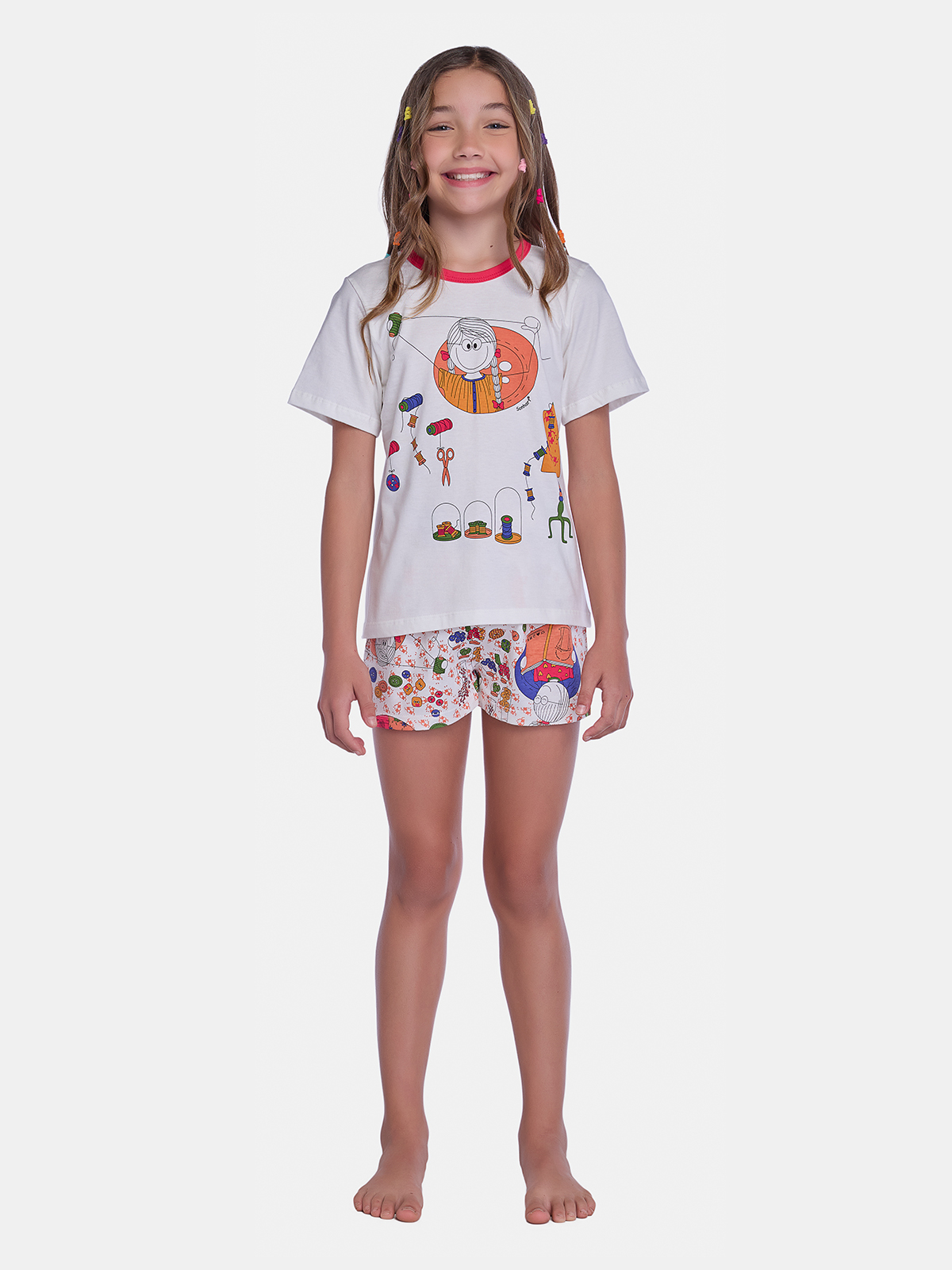Pijama Camisete e Short