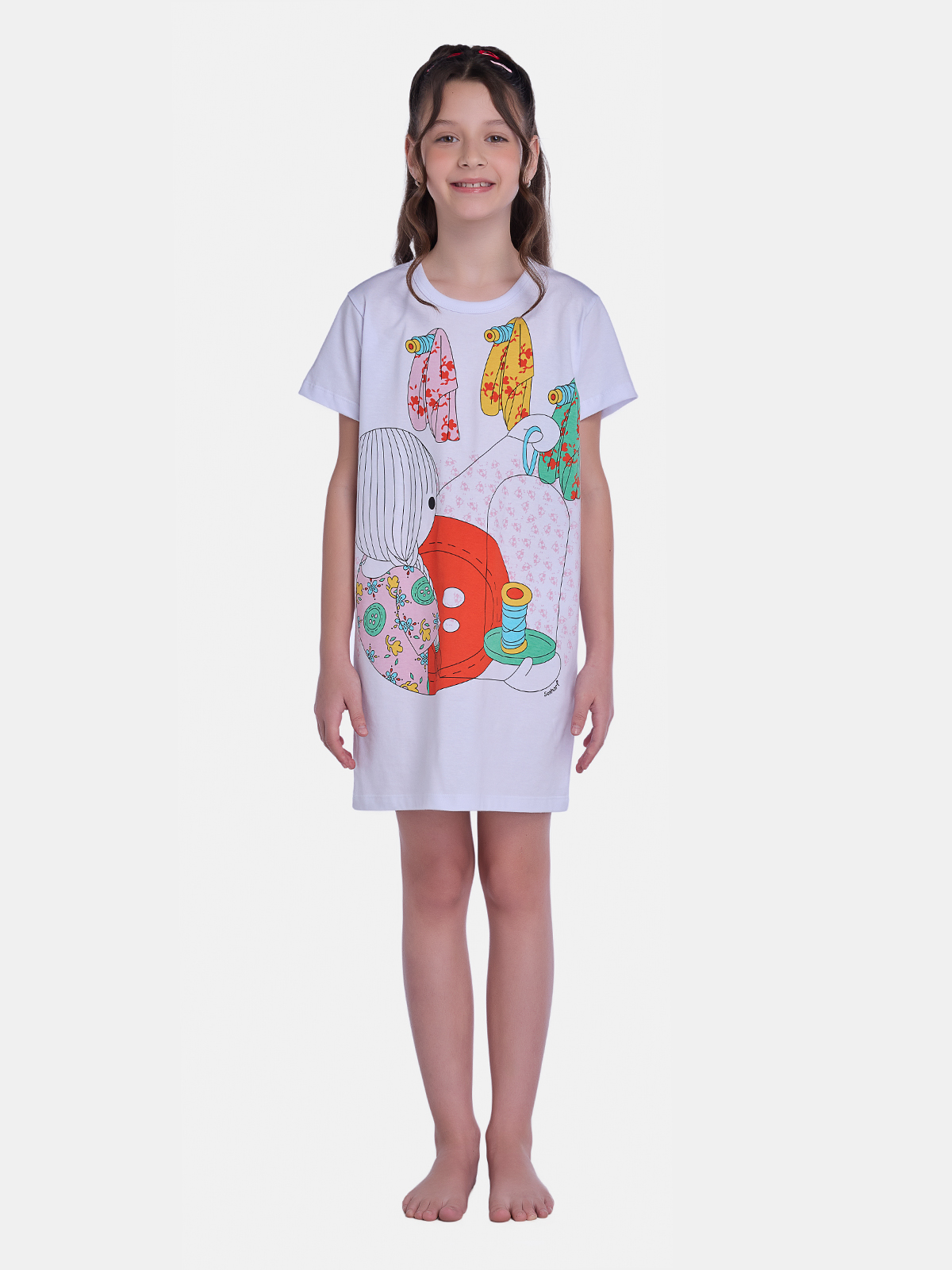 Camisão Manga Curta