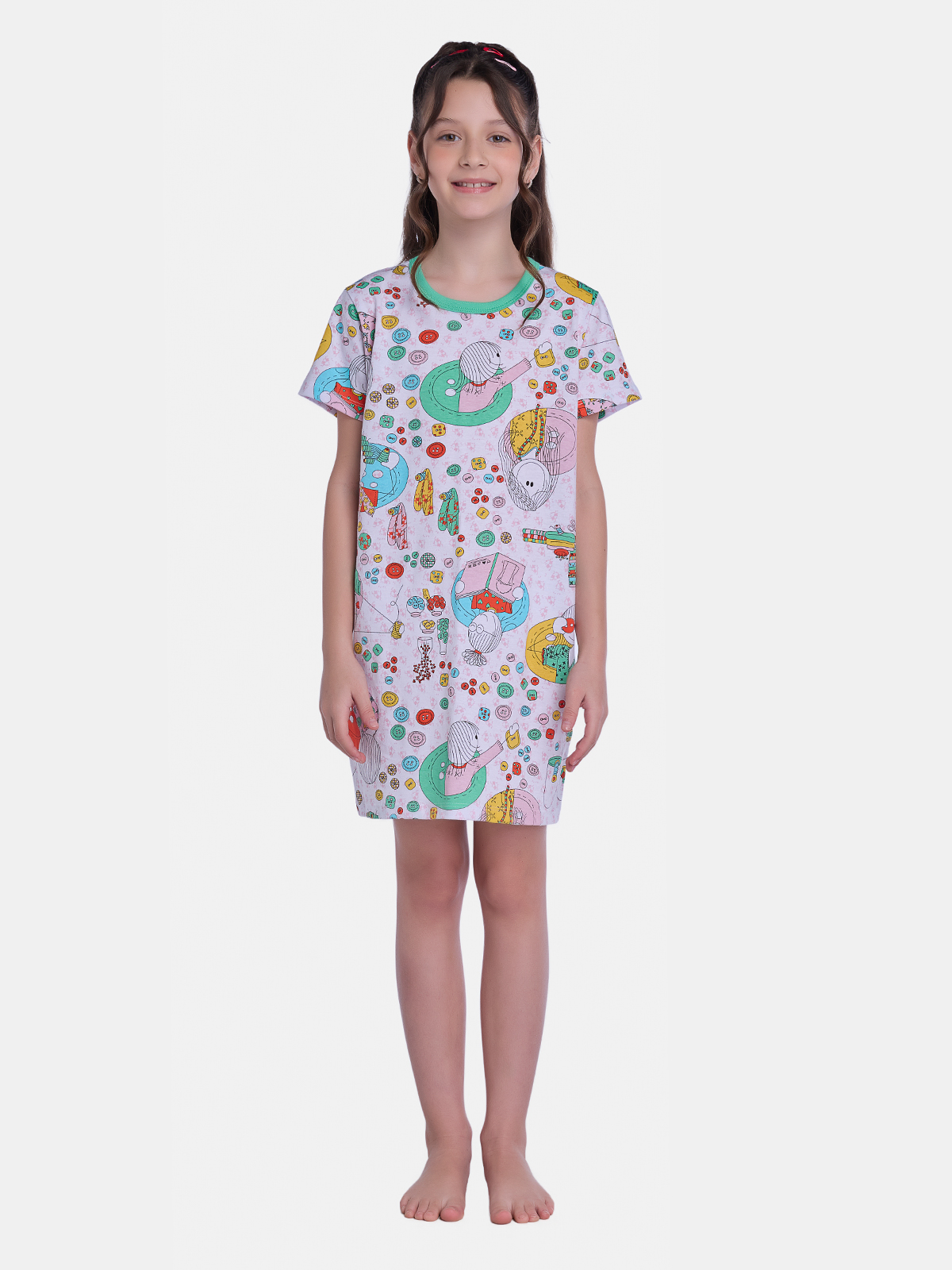 Camisão Manga Curta