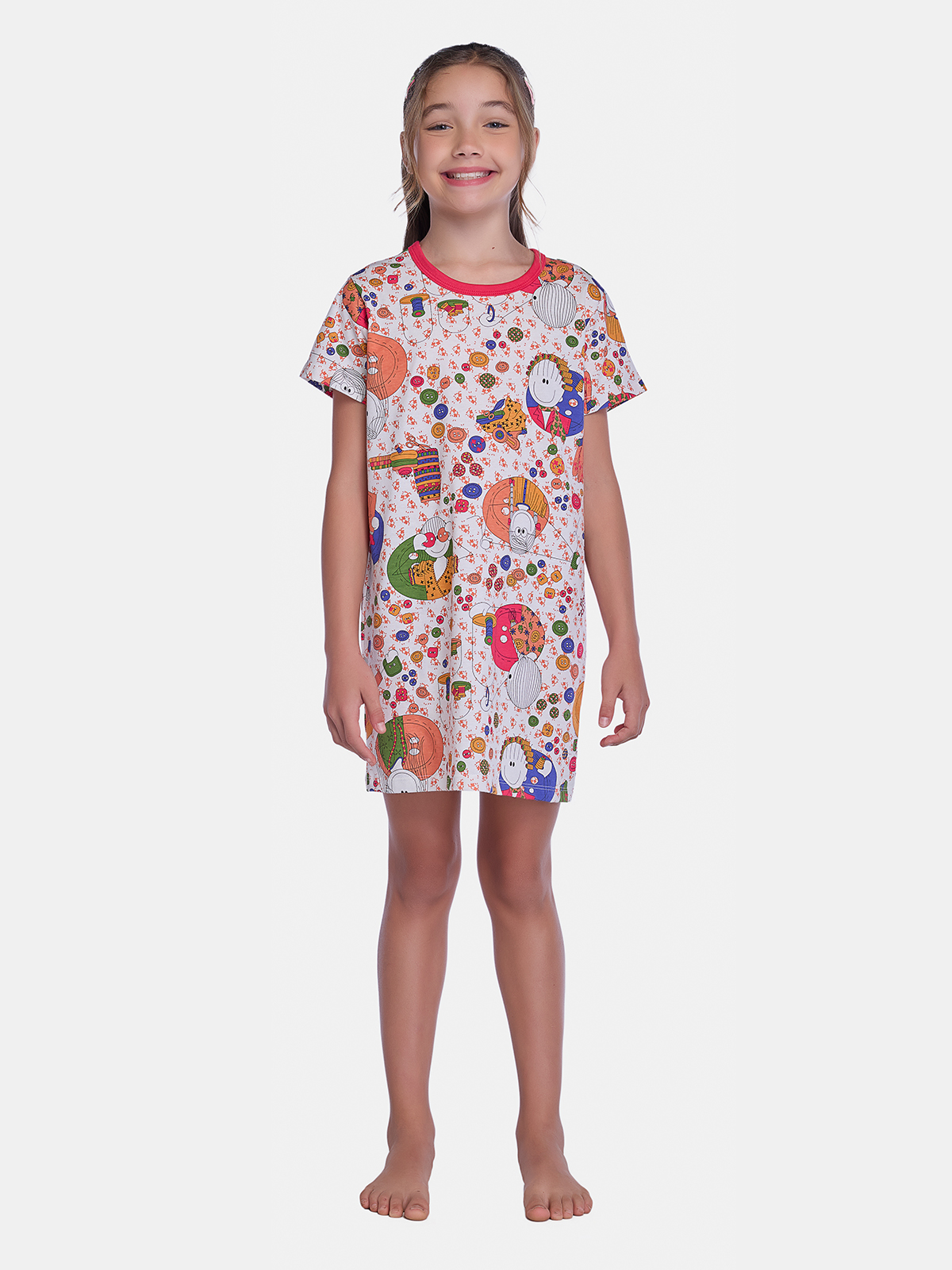 Camisão Manga Curta