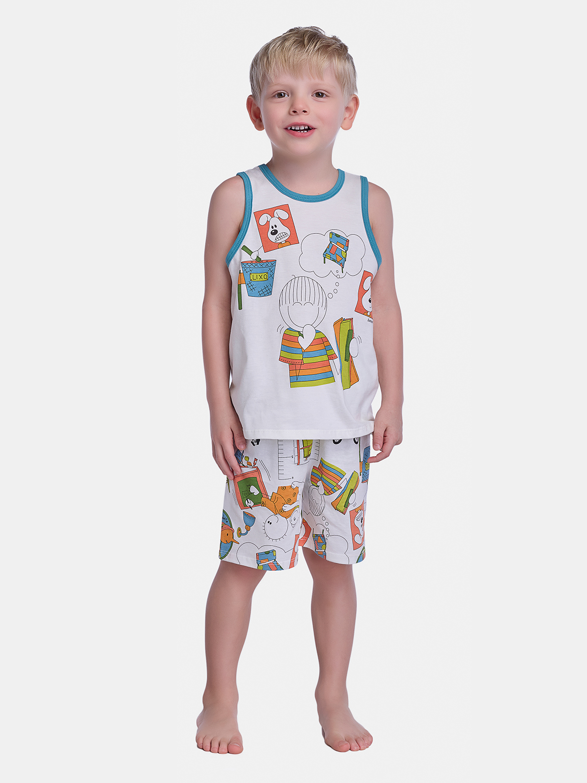 Pijama Regata e Bermuda