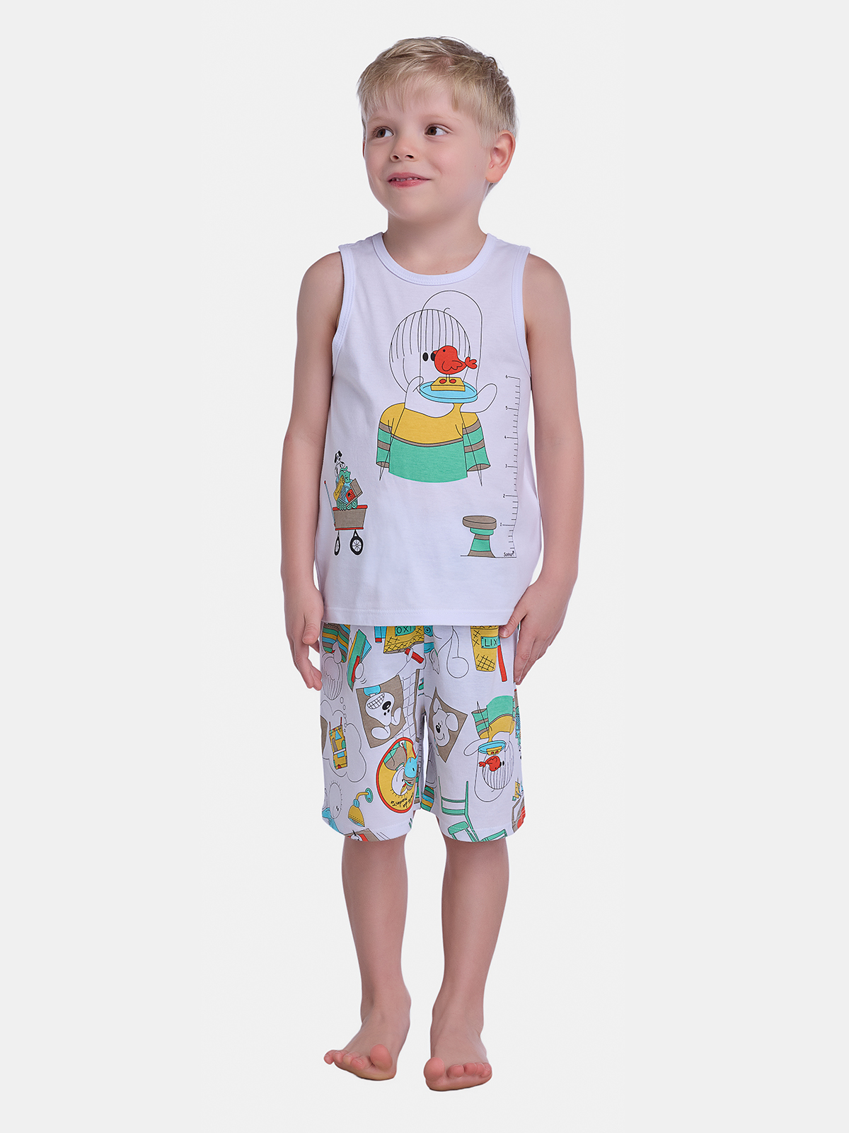 Pijama Regata e Bermuda