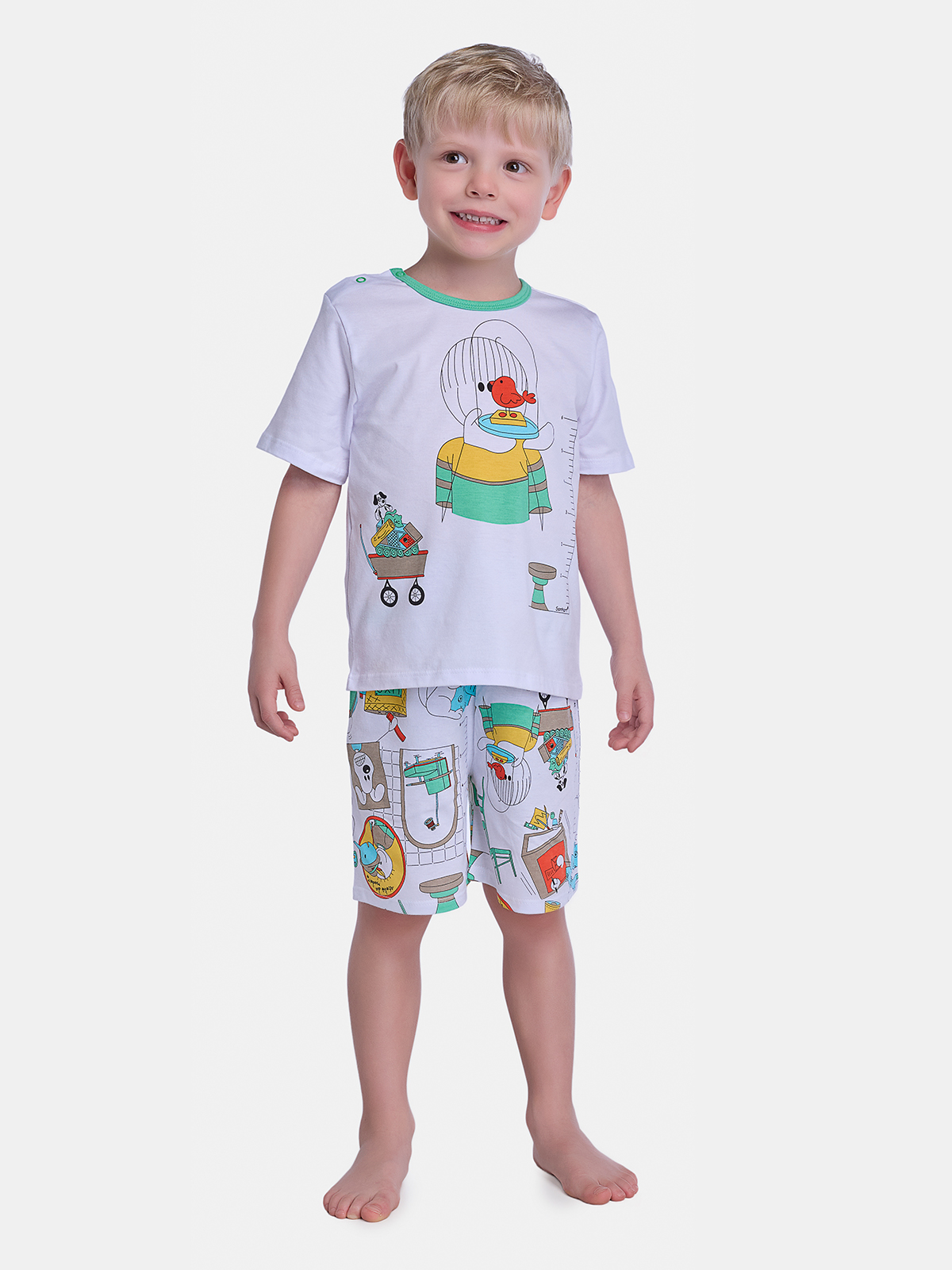 Pijama Camiseta e short