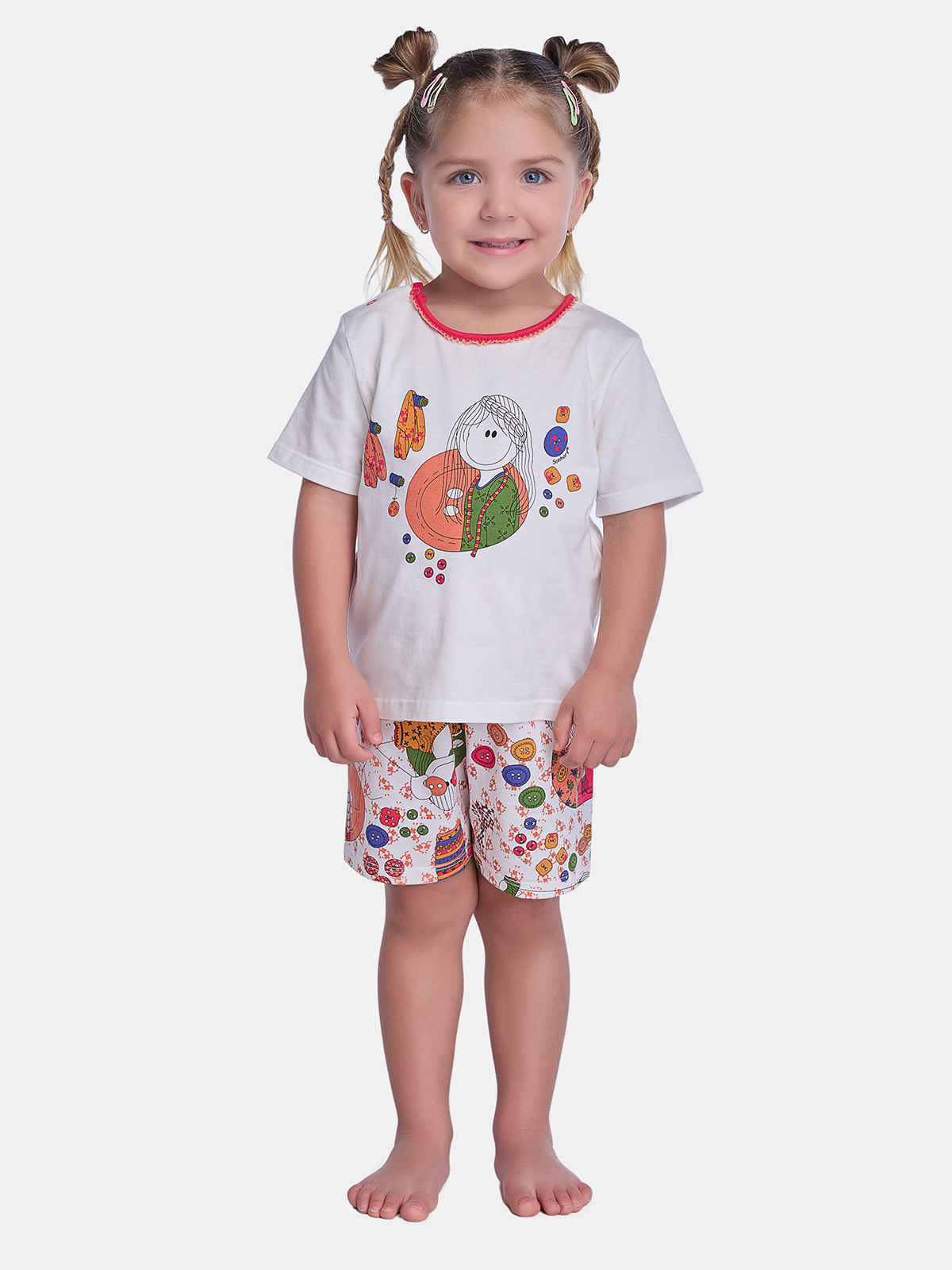 Pijama Camisete e Short