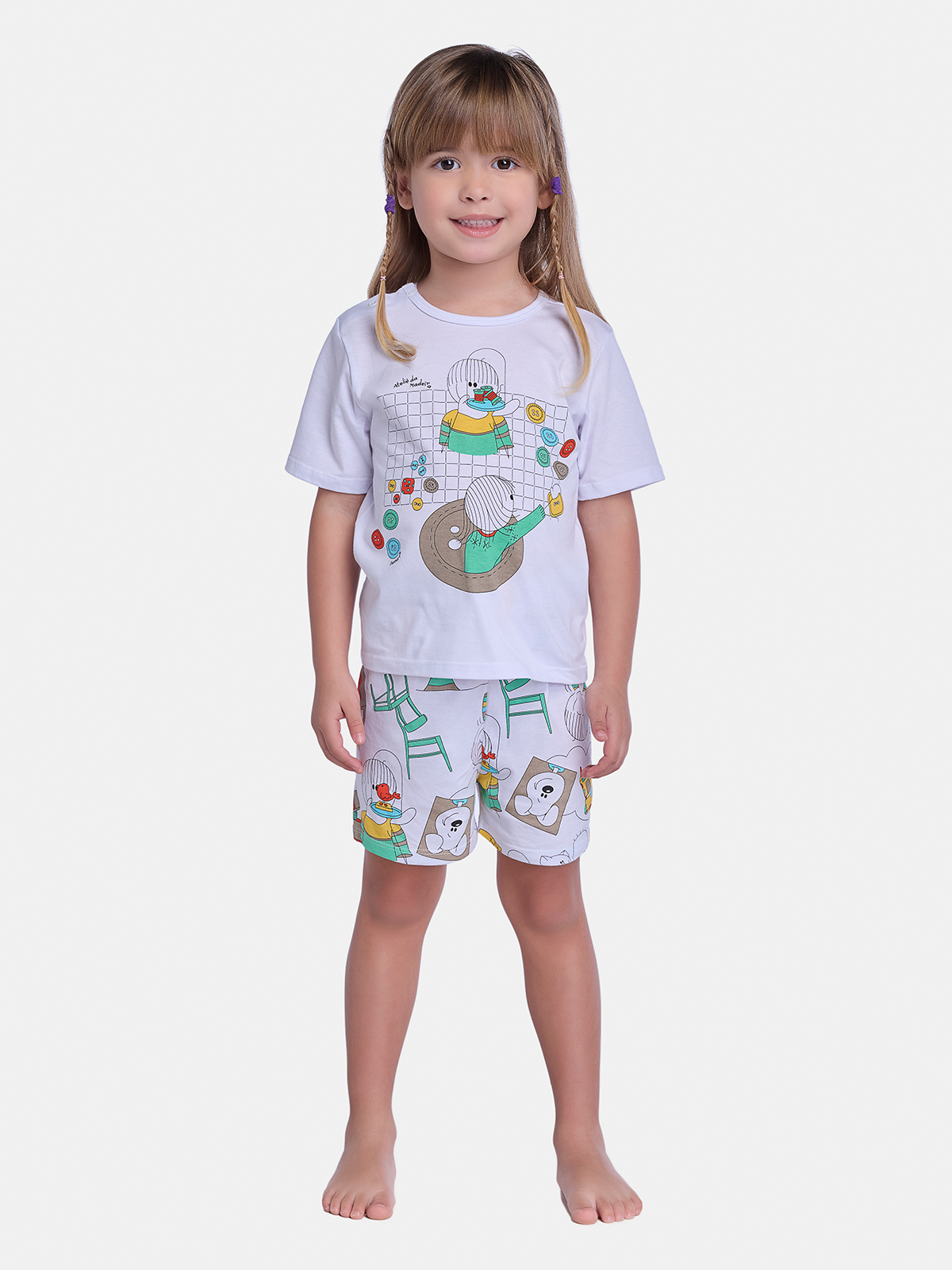Pijama Camisete e Short